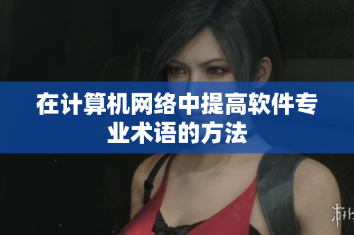 在计算机网络中提高软件专业术语的方法