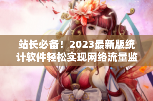 站长必备！2023最新版统计软件轻松实现网络流量监控