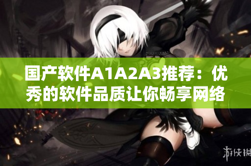 国产软件A1A2A3推荐：优秀的软件品质让你畅享网络世界