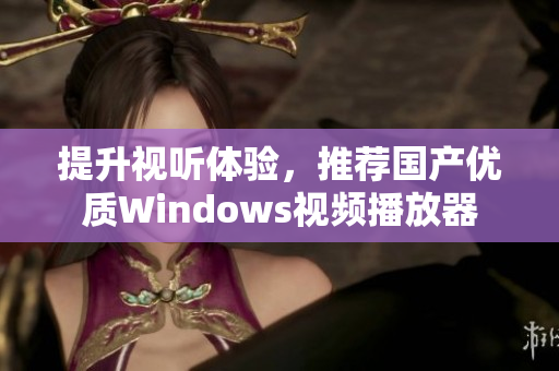 提升视听体验，推荐国产优质Windows视频播放器