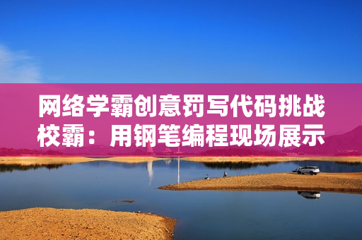 网络学霸创意罚写代码挑战校霸：用钢笔编程现场展示