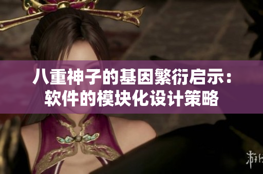 八重神子的基因繁衍启示：软件的模块化设计策略