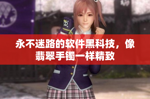 永不迷路的软件黑科技，像翡翠手镯一样精致