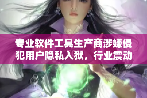 专业软件工具生产商涉嫌侵犯用户隐私入狱，行业震动！