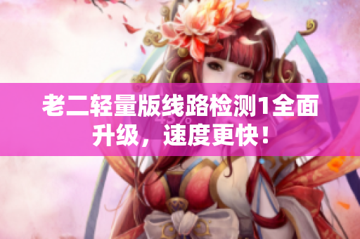 老二轻量版线路检测1全面升级，速度更快！