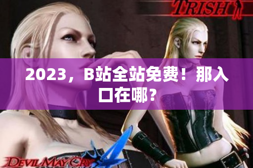 2023，B站全站免费！那入口在哪？