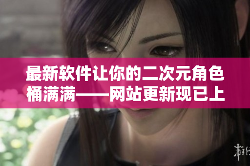 最新软件让你的二次元角色桶满满——网站更新现已上线！