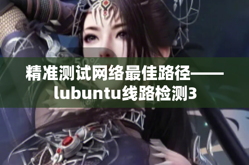 精准测试网络最佳路径——lubuntu线路检测3