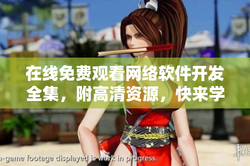在线免费观看网络软件开发全集，附高清资源，快来学习吧！