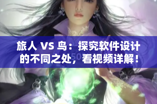 旅人 VS 鸟：探究软件设计的不同之处，看视频详解！