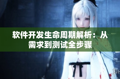 软件开发生命周期解析：从需求到测试全步骤