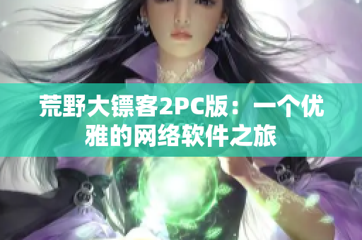 荒野大镖客2PC版：一个优雅的网络软件之旅