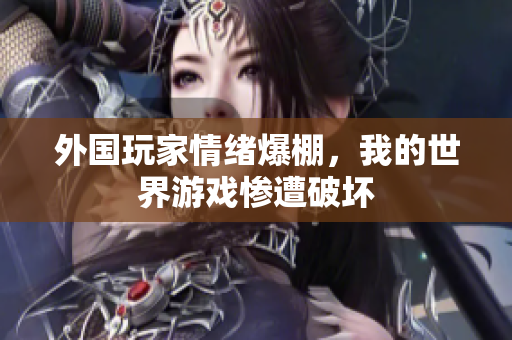 外国玩家情绪爆棚，我的世界游戏惨遭破坏