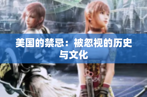 美国的禁忌：被忽视的历史与文化