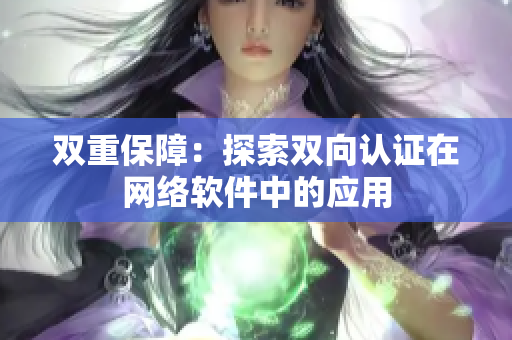 双重保障：探索双向认证在网络软件中的应用