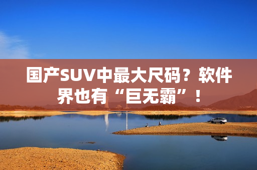 国产SUV中最大尺码？软件界也有“巨无霸”！