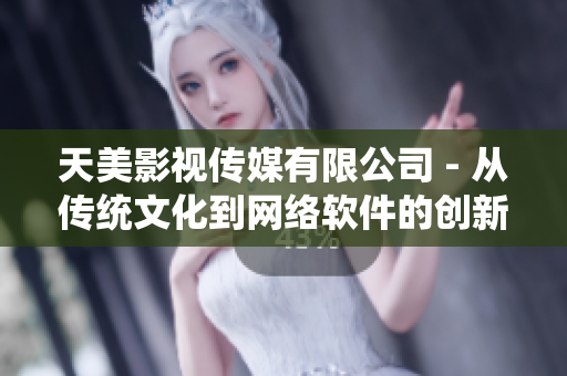 天美影视传媒有限公司 - 从传统文化到网络软件的创新之路