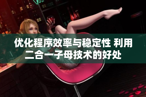 优化程序效率与稳定性 利用二合一子母技术的好处