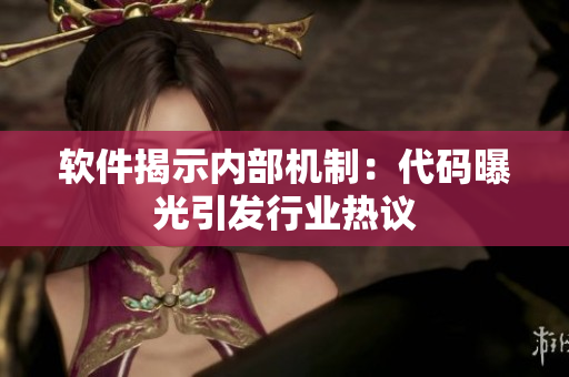 软件揭示内部机制：代码曝光引发行业热议