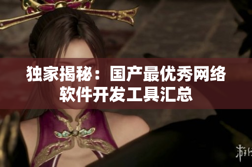 独家揭秘：国产最优秀网络软件开发工具汇总