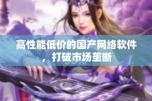 高性能低价的国产网络软件，打破市场垄断