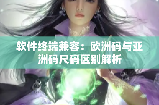 软件终端兼容：欧洲码与亚洲码尺码区别解析