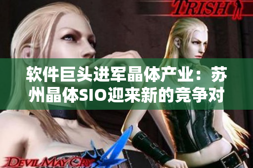 软件巨头进军晶体产业：苏州晶体SIO迎来新的竞争对手