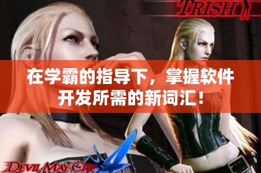 在学霸的指导下，掌握软件开发所需的新词汇！