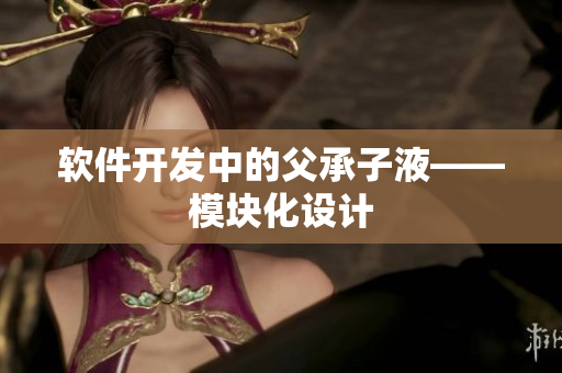 软件开发中的父承子液——模块化设计