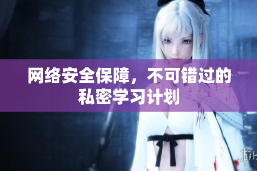 网络安全保障，不可错过的私密学习计划