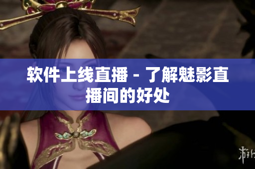 软件上线直播 - 了解魅影直播间的好处