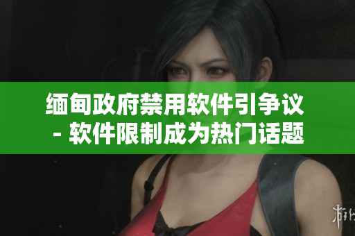 缅甸政府禁用软件引争议 - 软件限制成为热门话题