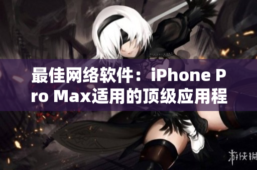 最佳网络软件：iPhone Pro Max适用的顶级应用程序