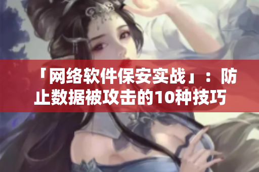 「网络软件保安实战」：防止数据被攻击的10种技巧