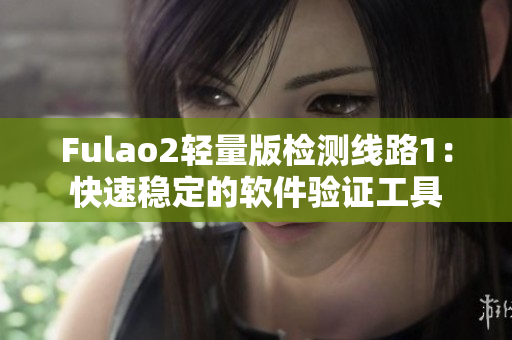 Fulao2轻量版检测线路1：快速稳定的软件验证工具