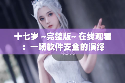 十七岁 ~完整版~ 在线观看：一场软件安全的演绎
