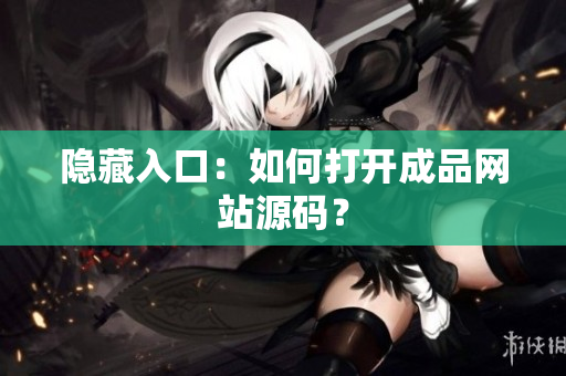 隐藏入口：如何打开成品网站源码？