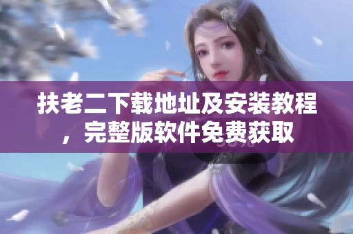 扶老二下载地址及安装教程，完整版软件免费获取