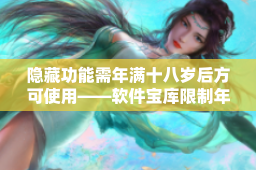 隐藏功能需年满十八岁后方可使用——软件宝库限制年龄提示编辑