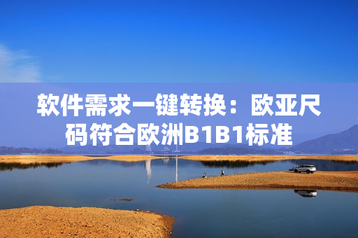 软件需求一键转换：欧亚尺码符合欧洲B1B1标准