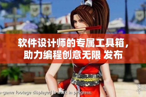 软件设计师的专属工具箱，助力编程创意无限 发布