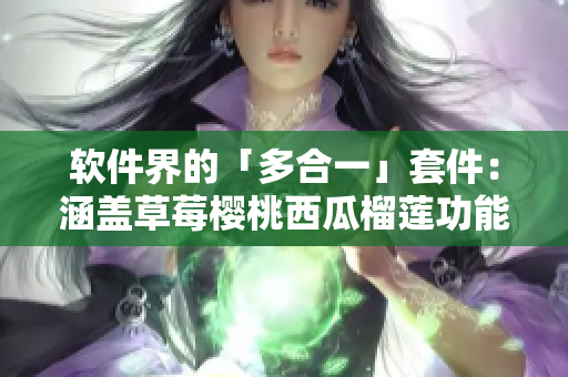 软件界的「多合一」套件：涵盖草莓樱桃西瓜榴莲功能的通用封装盒