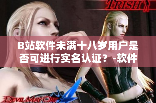 B站软件未满十八岁用户是否可进行实名认证？-软件实名认证政策解读