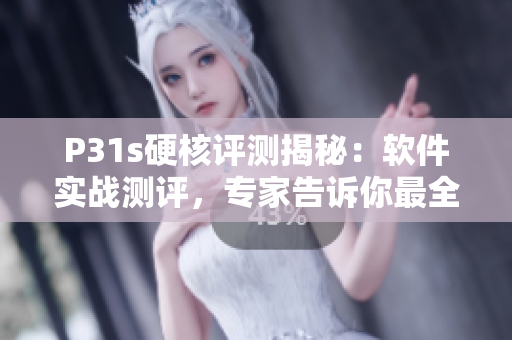 P31s硬核评测揭秘：软件实战测评，专家告诉你最全操作技巧