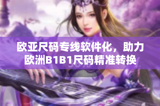 欧亚尺码专线软件化，助力欧洲B1B1尺码精准转换