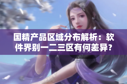 国精产品区域分布解析：软件界别一二三区有何差异？