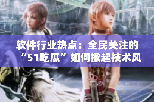 软件行业热点：全民关注的“51吃瓜”如何掀起技术风暴？