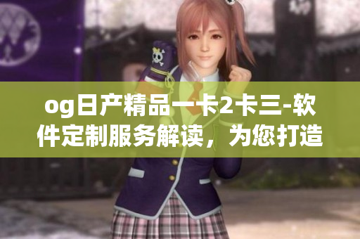 og日产精品一卡2卡三-软件定制服务解读，为您打造独特定制化软件方案