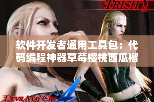 软件开发者通用工具包：代码编程神器草莓樱桃西瓜榴莲盒