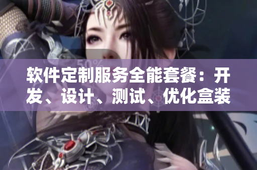 软件定制服务全能套餐：开发、设计、测试、优化盒装套装